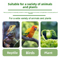 Lampe chauffante en céramique pour reptiles, lumière chauffante pour cage pour lézards, tortues, oiseaux et petits animaux