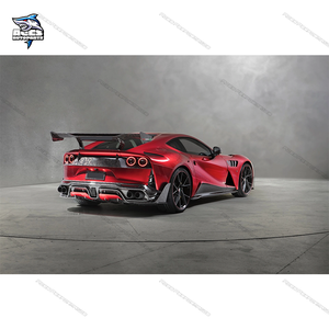 ชุดบอดี้คาร์บอนไฟเบอร์สไตล์ M สำหรับกระโปรงเฟอร์รารีฝากระโปรง<span class=keywords><strong>812</strong></span>กันชนหน้าขอบหลังชุดบอดี้กันชน - Product Image 3