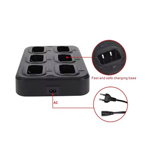 เครื่องชาร์จหกช่อง Baofeng UV-82 สำหรับ 82L 82C 82HP 82HX BTECH GMRS-V1 ใช้กับแบตเตอรี่มาตรฐาน - Product Image 2