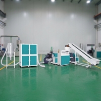 Machine de granulation de plastique PE PP à refroidissement par air avec changeur de filtre hydraulique à vis unique SJ-120