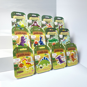 Argile à <span class=keywords><strong>modeler</strong></span> éducative pour enfants sans borax, séchée à l'air - Argile moussante super légère, emballage en boîte cadeau - Product Image 1