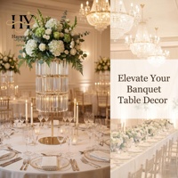 Support à fleurs moderne en métal plaqué or à 3 niveaux avec pendentifs en cristal 40 cm x 117 cm pour décoration de centre de table de grand banquet de mariage