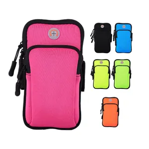 Best Quality Sports Phone Holder Cell Phone Sleeve Gym Arm Bag Elastic Running Phone Armband Bag