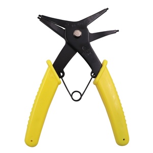 2 in 1 Internal & External Circlip <b>Pliers</b> – Dual Purpose Retaining Ring Removal Tool, Spring <b>Pliers</b> – for <b>C</b>-<b>Clips</b>, Snap Rings, L - Product Image 6