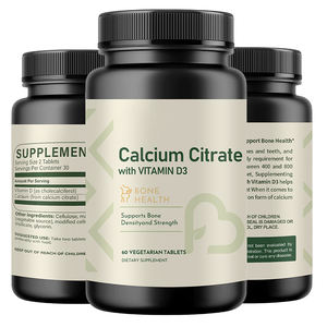 Formula Solilan kustom kualitas tinggi dukungan kesehatan tulang dewasa meningkatkan kepadatan tulang 60 tablet Vegan kalsium Vitamin D3 2 - Product Image 2