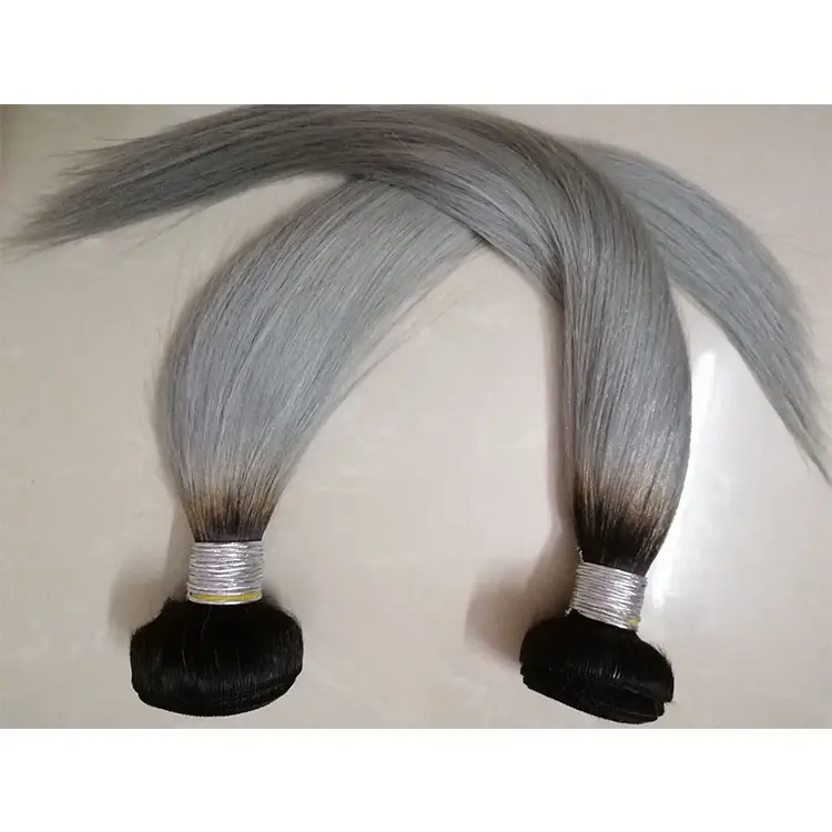 1B/GrayVirgin человеческие волосы класса 10a шелковые прямые лучшие текстуры, вьетнамские человеческие волосы для наращивания, оптовая цена