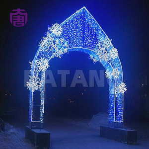 L'éclairage des arches festives transforme les rues commerciales, les hôtels, les places publiques et les sites événementiels en lieux de promenade festifs. - Product Image 2