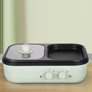 Grill électrique tout-en-un pour friture et grillades, compatible avec les normes américaines, européennes, australiennes et britanniques, pour le commerce transfrontalier. - Product Image 5