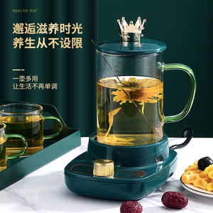 Electric Water Boiler Cup 1.1-1.5L Temperature Control Automatic Shut Off For Tea Brewing And Porridge Cooking Home Use - Product Image 1