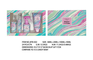Set Regalo di Fragranze per Donne 4 Pezzi, Spray per Capelli e Corpo a Lunga Durata, Mini Profumo, Lozione Corpo Formato Viaggio, Kit di Cura Personale - Product Image 6