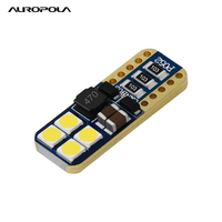 Ampoule LED blanche Auropola, éclairage intérieur de voiture, lampe de signalisation de direction