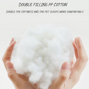 Herstellung Pet Zubehör Katze Waschbar Große Donut Runde Plüsch Sofa hund Luxus Rest verbesserte Schlaf Faux Pelz Hund Bett - Product Image 4