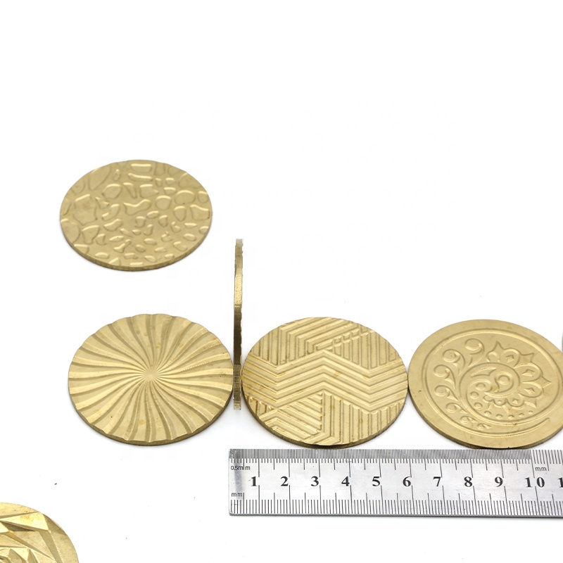 Good Quality Copper Powder Embossing Tools Customizable Shape Flower Pattern Eye Shadow Press