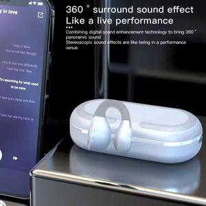 New Upgraded Stereo HiFi TWS Q70 Sport Wireless Earphone Waterproof Ear Clip Handsfree <b>Gaming</b> Headphone - Product Image 4