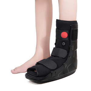 Achilles Tendon Boot Black S M L Rehabilitation <b>Ankle</b> Brace Fixation <b>Support</b> Unisex Foot Protection - Product Image 1
