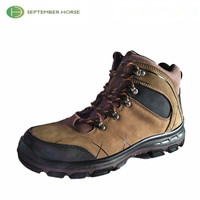 Botas de Seguridad Económicas con Puntera de Acero Resistentes al Desgaste para Hombre, Talla 50, para Trabajo en Construcción