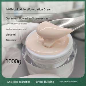 Base de <span class=keywords><strong>Crema</strong></span> para Pudín Semiacabada al por Mayor, 1 kg, Multifuncional, Cuidado de la Piel, Maquillaje OEM para Maquillaje Diario, Tono Uniforme de la Piel - Product Image 2