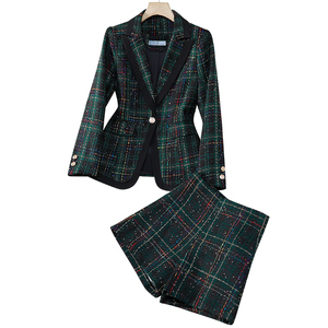 Ensemble <span class=keywords><strong>de</strong></span> costume professionnel pour <span class=keywords><strong>femme</strong></span> <span class=keywords><strong>Salopette</strong></span> élégante pour le bureau ou le <span class=keywords><strong>travail</strong></span> - Product Image 2