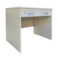 Bureau en aluminium avec 6 tiroirs et serrure pour bateau de croisière ou bateau