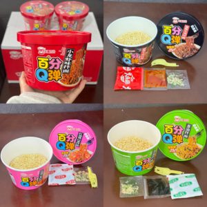 Fideos Salteados en Vaso 4 Sabores Huaxia Baifen, para importadores asiáticos - Product Image 4