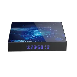 Lemax penerima Tv satelit 4k Android T95W2 Amlogic S905W2 Set Top Box TV 4K pintar