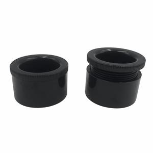 Pieds réglables en plastique ABS Luye Hardware 50x30, base ronde noire antidérapante pour canapé, armoire, table basse - Product Image 4