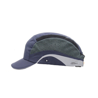 Casque de sécurité anti-choc respirant en HDPE, prix d'usine, bleu, confortable, modèle JSP 01-6004 pour la protection de la tête