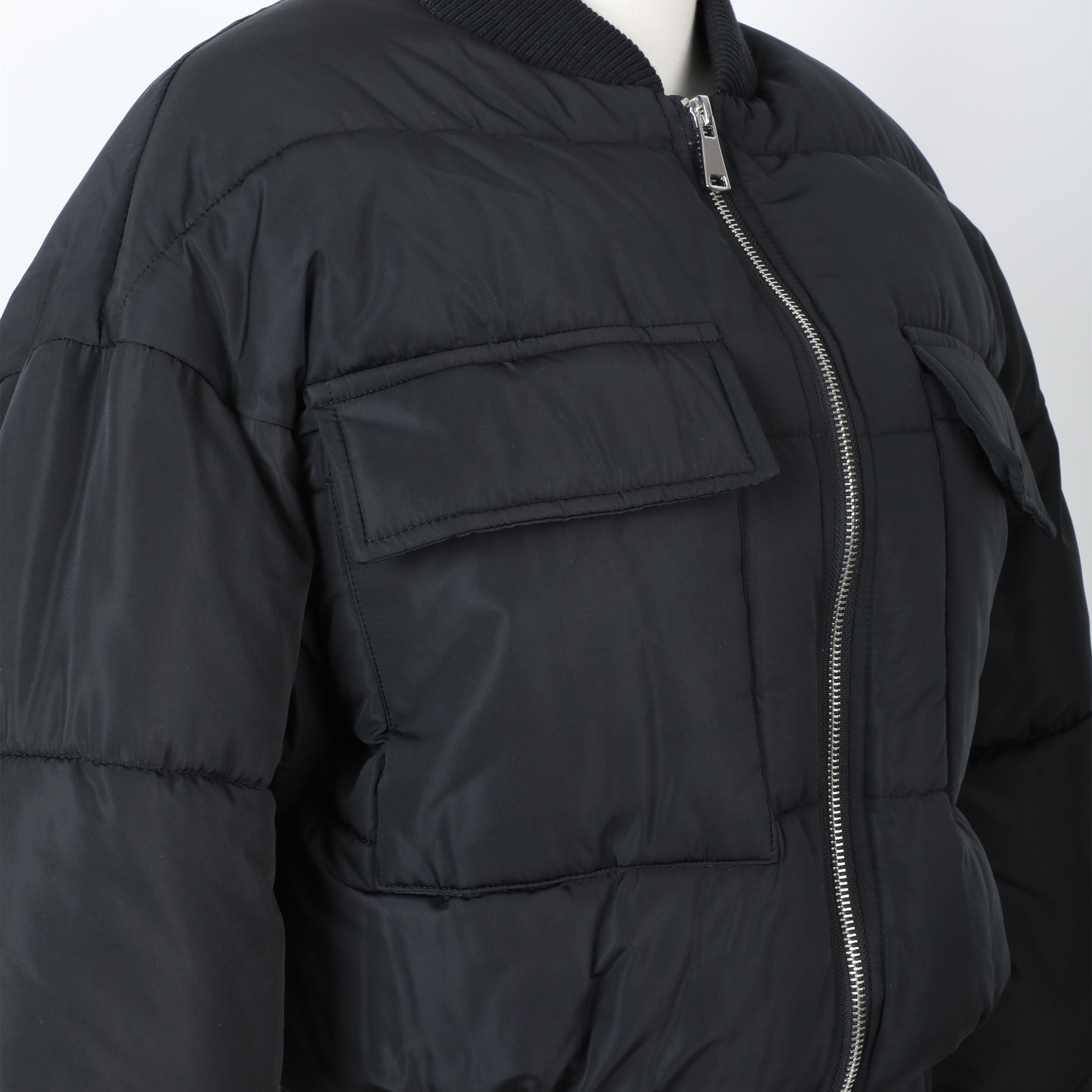 Windproof Lightweight Quilting Quilted Ladies Women Long Winter Puffer Padded Jacket Coat 3 buyers