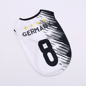 Camiseta de Fútbol Personalizable para <span class=keywords><strong>Perros</strong></span>, Uniformes Transpirables de Poliéster para Equipos de <span class=keywords><strong>Cachorros</strong></span>, Ropa para Mascotas con Soporte ODM y OEM - Product Image 4