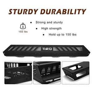 Panier de toit pour voiture, facile à installer, accessoires universels, en plastique et hors route, support de ramassage - Product Image 4