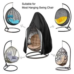 <span class=keywords><strong>Housse</strong></span> <span class=keywords><strong>de</strong></span> chaise suspendue d'extérieur à prix d'usine avec fermeture éclair, en tissu Oxford 210D, sac <span class=keywords><strong>de</strong></span> rangement anti-poussière - Product Image 2