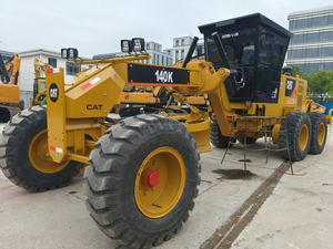 Baja horas usado CAT140K en Shanghai Motor Grader Alto rendimiento Caterpillar CAT 140K 140H 140G Motor Grader Machines para la venta - Product Image 2
