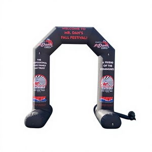 Arche gonflable personnalisée en tissu Oxford imperméable et durable pour événements, publicité, anniversaires et marathons - Design moderne et fantastique avec - Product Image 1