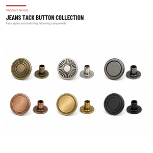 Fabricant vietnamien de boutons et rivets vintage personnalisés pour jeans, attaches en denim de couleur personnalisée pour jupes et shorts - Product Image 2