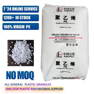 Granulés de PE SINOPEC 25 kg/sac, matière première plastique vierge blanche, qualité film soufflé, pour utilisation générale, production d'emballages - Product Image 6