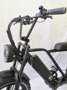 QUEENE/<span class=keywords><strong>73</strong></span> Ebike 750W Retro Chopper Fat Tire Bicicletas eléctricas Bicicleta eléctrica - Product Image 6