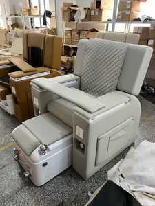 Equipo Moderno para Salón de Belleza, Sofá de Masaje con Ajuste de 180 Grados, Silla Reclinable para Masaje, Manicura, Spa de Pies y Pedicura - Product Image 3