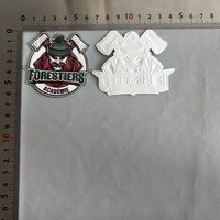 Maßgefertigte TPU 3D-Aufnäher mit Farbdruck für Fußballtrikots, Team-Embleme und Vereinslogos, Wärmeübertragung