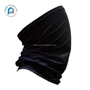 Pure Custom Logo Frauen Männer Buffs leer Sport nahtlose Rohr maske Kopf bedeckung Deportiva Hals Gamasche quadratisch schwarz Bandanas atmungsaktiv