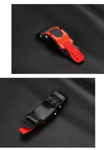 Premium Quick-release Helmet with Red <b>Locking</b> Indicator and Reinforced Plastic-metal Construction for Secure Fastening - Product Image 5