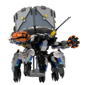 Funbuild Transport Class Machine Shellwalker con Base Horizon Blocks Game Figure Mech Monster Model Building Block - Product Image 5