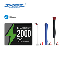 DOBE 2000mAh Ersatz-Akku für PS5-Controller Hohe Kapazität Einfache Installation Li-Ionen-Akku