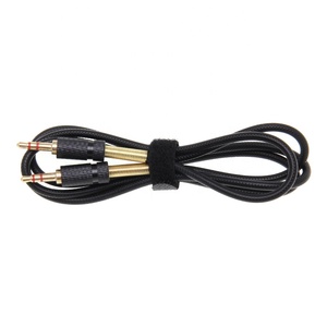 3.5mm voiture ressort Aux câble plaqué or mâle à mâle Jack Audio câble haut-parleur cordon pour casque Samsung téléphone portable PC MP4 - Product Image 4