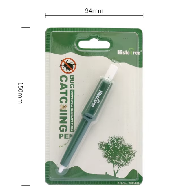 Stylo attrape-insectes vert