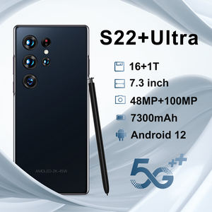 Smartphone d'origine <span class=keywords><strong>S22</strong></span> Ultra Écran HD 4G 5G Double SIM Téléphone portable Android 12 Téléphones mobiles 48MP Écran 7,3 pouces Celulares - Product Image 2