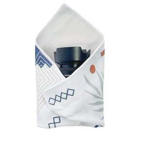 Magic 100-Patch Sac de doublure imprimé <span class=keywords><strong>pour</strong></span> appareil photo en coton moderne auto-adhésif plissé <span class=keywords><strong>tout</strong></span> compris Objectif Wrap Tissu Stockage à un niveau - Product Image 5