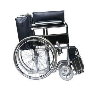 Silla <span class=keywords><strong>de</strong></span> ruedas 809 barata, silla <span class=keywords><strong>de</strong></span> ruedas ligera, silla <span class=keywords><strong>de</strong></span> ruedas plegable Manual antivuelco - Product Image 4