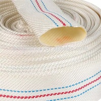 Tuyaux de lutte contre l'incendie en usine, tuyaux en caoutchouc blanc/TPU/PVC les plus populaires, 2023