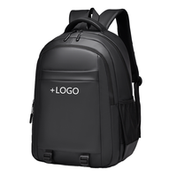 Mochila para Portátil Unisex de Negocios, 15 Pulgadas, Multicompartimentos, Nailon Impermeable, Gran Capacidad, para Viajes y Oficina, Forro de Poliéster