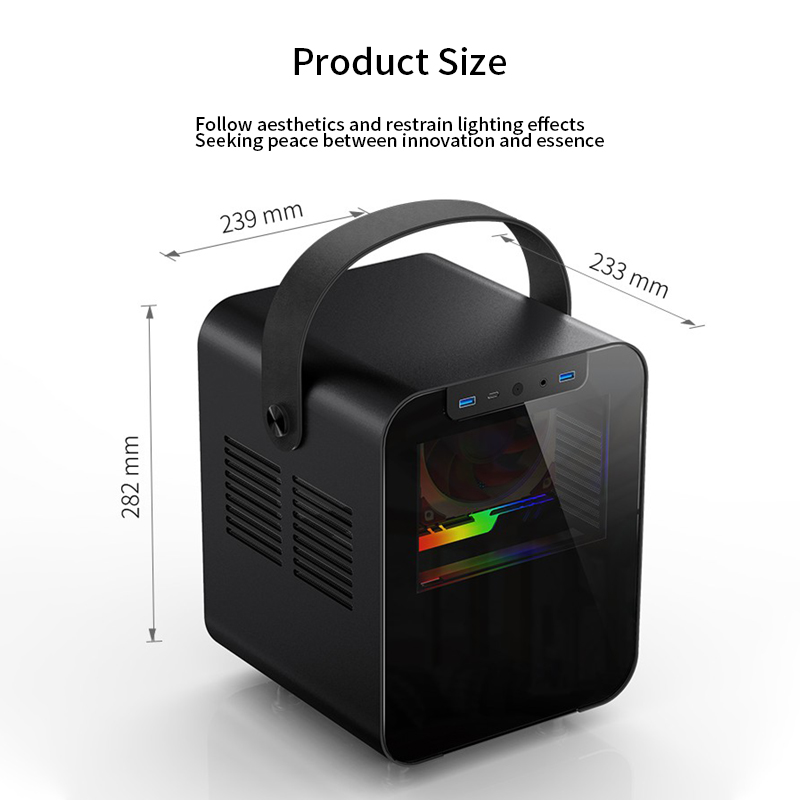 Jongsbo — étui Portable, tour de pc micro itx, offre spéciale, 100